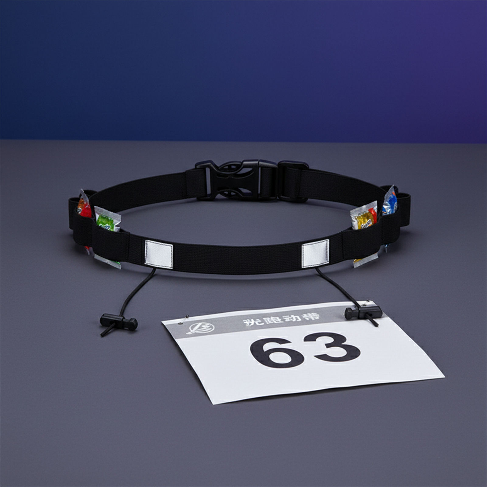 Race Bib - Cinto Refletivo para Corrida Noturna e