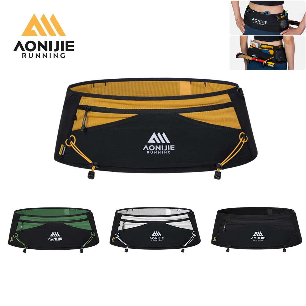 Race Bib - AONIJIE W8141 Bolsa de cinto para