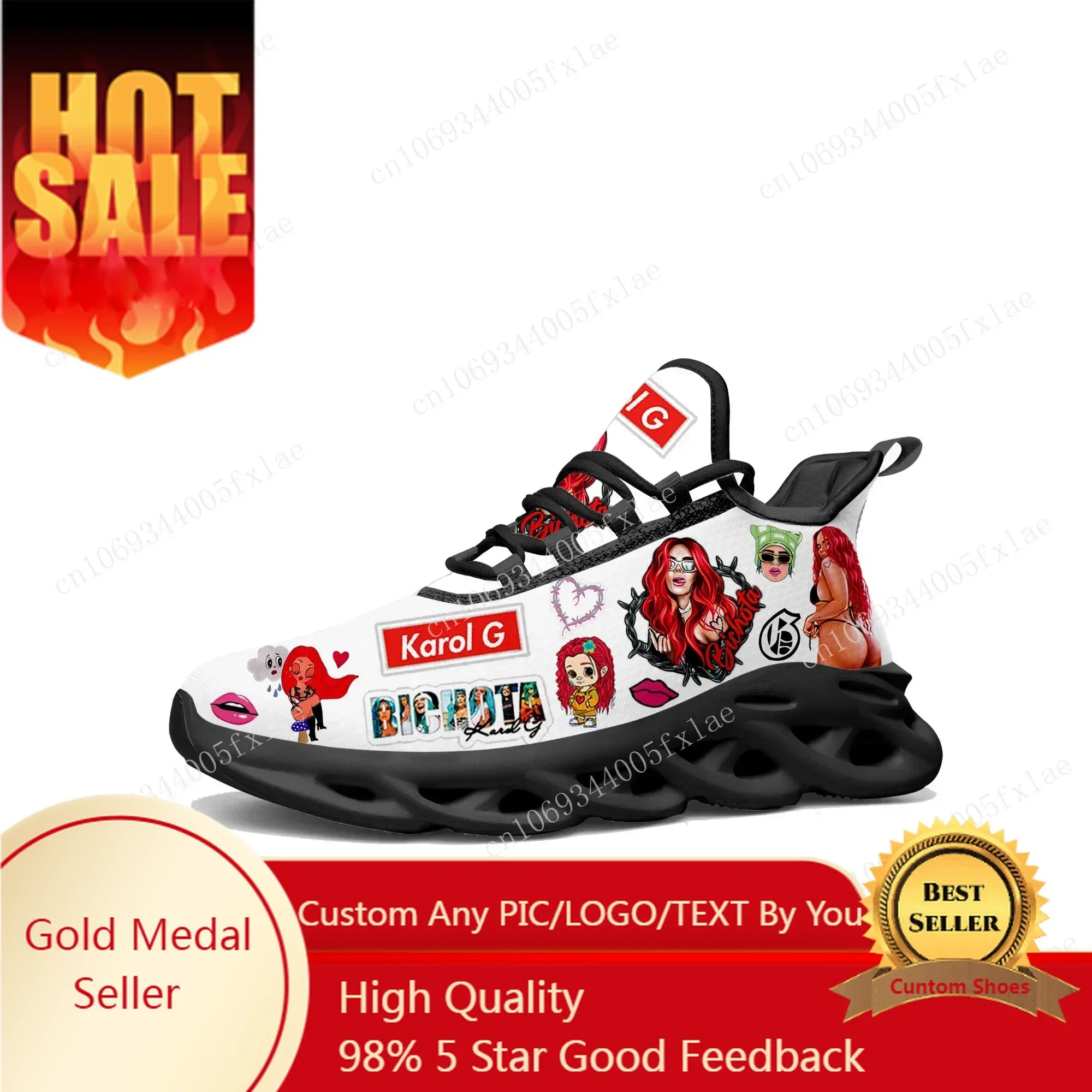 Running Shoes Women - Tênis Karol G Bichota Flats para