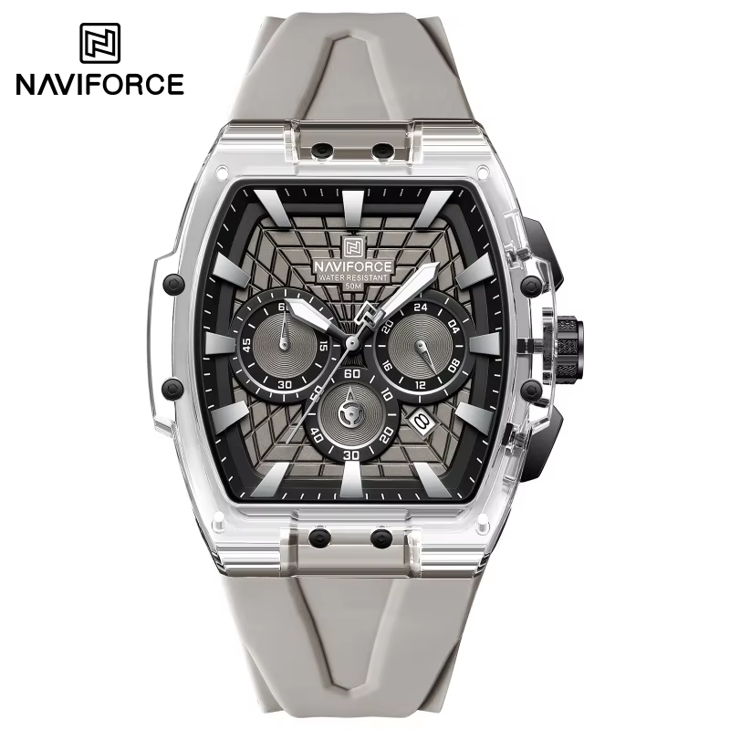 Running Watch - Relógio Multifuncional Masculino NAVIFORCE NF6113 com