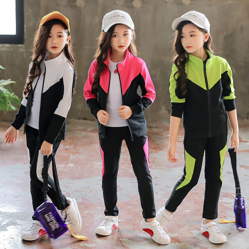 Primavera outono crianças roup - Running Gear Kids avaliação e preço